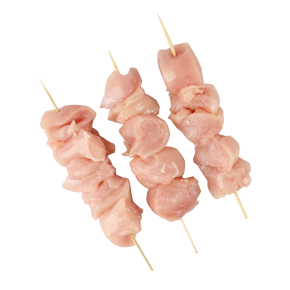 Grillgericht (Poulet Spiess)